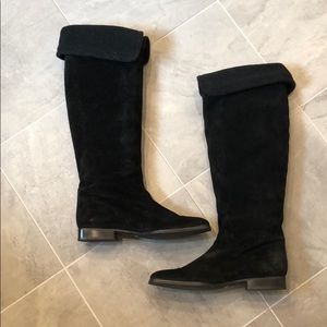 Bally Low Heeled Suede Boots